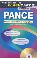 Pance (Physician Assistant Nat. Cert Exam) Flashcard Book W/CD-ROM: (Pance Test Preparation)