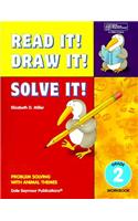 21950 Read It! Draw It! Solve It!: Grade 2 Workbook