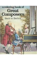 A Coloring Book of Great Composers