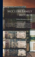 McClure Family Records