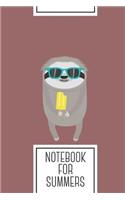 Notebook for Summers