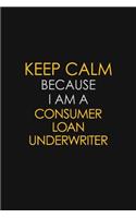 Keep Calm Because I Am A Consumer Loan Underwriter