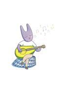 RABBIT Composition Notebook: 7.5 X 9.25 Primary Ruled 110 pages book for girls, kids, school, students and teachers