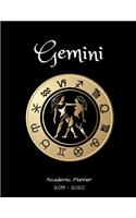 Gemini 2019 - 2020 Academic Planner: An 18 Month Weekly Calendar - July 2019 - December 2020
