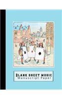 Blank Sheet Music Manuscript Paper