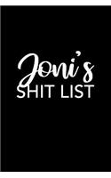 Joni's Shit List