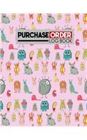 Purchase Order Log Book: (152 Purchase Order Log Book)