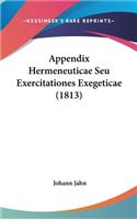 Appendix Hermeneuticae Seu Exercitationes Exegeticae (1813)