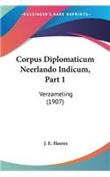 Corpus Diplomaticum Neerlando Indicum, Part 1