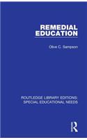 Remedial Education