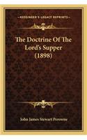 Doctrine of the Lord's Supper (1898)