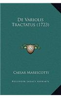 De Variolis Tractatus (1723)