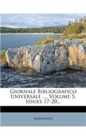 Giornale Bibliografico Universale ..., Volume 5, Issues 17-20...