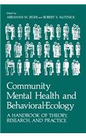 Community Mental Health and Behavioral-Ecology