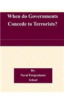 When do Governments Concede to Terrorists?