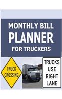 Monthly Bill Planner For Truckers