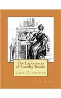 Experiences of Loveday Brooke