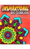 INSPIRATIONAL ADULT COLORING BOOKS - Vol.4