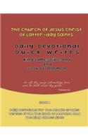 Daily Devotional Quick Writes