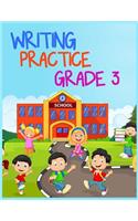 Writing Practice Grade 3: School Notebook Journal Lined