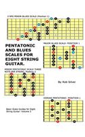 Pentatonic and Blues Scales for Eight String Guitar