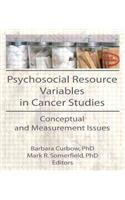 Psychosocial Resource Variables in Cancer Studies