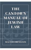 Cantor's Manual of Jewish Law