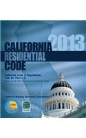 2013 California Residential Code, Title 24 Part 2.5