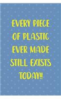 Every Piece Of Plastic Ever Made Still Exists Today!!