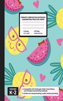 Primary Composition Notebook Handwriting Practice Paper