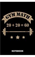 Gym Math Notebook