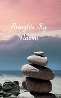 Thoughts By Naomi: Personalized Cover Lined Notebook, Journal Or Diary For Notes or Personal Reflections. Includes List Of 31 Personal Care Suggestions. Great Gift For