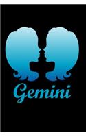 Gemini: 100 page 6 x 9 Weekly journal to jot down your ideas and notes