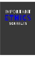 Important Ethics Scribbles