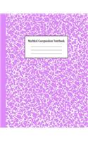 Marbled Composition Notebook