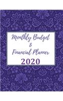 Monthly Budget & Financial Planner 2020