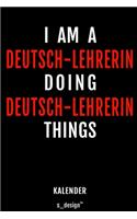Kalender für Deutsch-Lehrer / Deutsch-Lehrerin