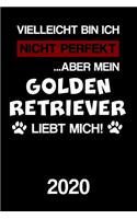Golden Retriever 2020: Kalender Lustiger Hunde Spruch Terminplaner Frauchen Herrchen Terminkalender Wochenplaner, Monatsplaner & Jahresplaner für Hundefrauchen & Hundebesi