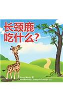 What Do Giraffes Eat? (Mandarin Version)