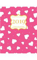 2019 Daily Planner: A Complete 2019 Calendar and Organizer from January 2019 Through December 2019
