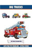 Big Trucks Coloring Book