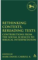 Rethinking Contexts, Rereading Texts