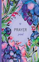 Prayer Journal: 3 Months Christian Journal, Purple Floral, 8x10(Christian Gifts for Women)