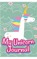 My Unicorn Journal: Blank Lined Notebook V19