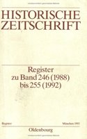 Register Zu Band 246 (1988) Bis 255 (1992)