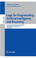 Logic for Programming, Artificial Intelligence, and Reasoning