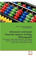 Dimension and Graph Theoretic Aspects of Rings (Monograph)