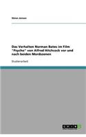 Das Verhalten Norman Bates im Film 