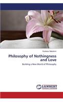 Philosophy of Nothingness and Love