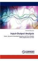 Input-Output Analysis